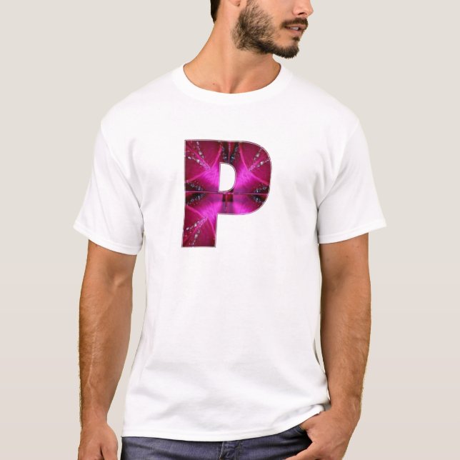 T-shirt Alphabet P PP PPP (Devant)