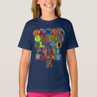 T-shirt Alphabet pour enfants