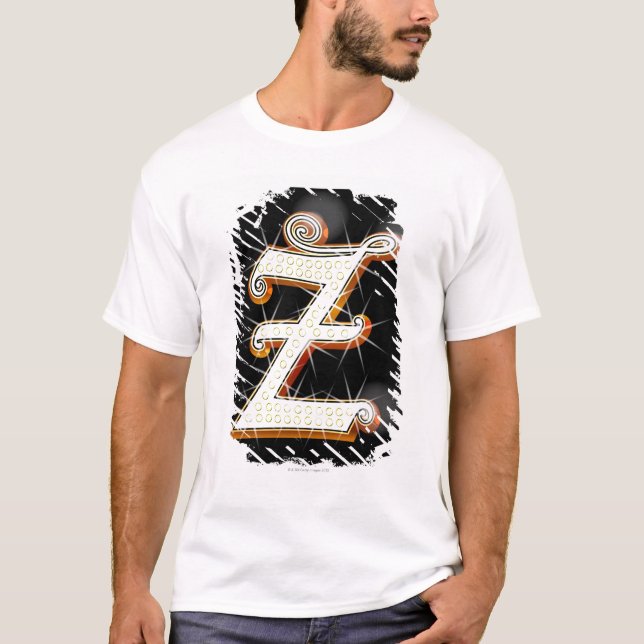 T-shirt Alphabet Z de Bling (Devant)