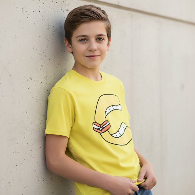 T-Shirt Alphabetique Lettre C (Créateur téléchargé)