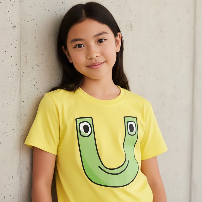 T-Shirt Alphabetique Lettre U (Créateur téléchargé)