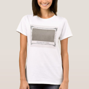 T-shirt Alphonse Allais, April Fools, Grey, Art Abstrait