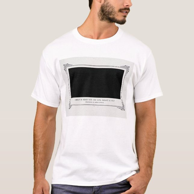 T-shirt Alphonse Allais, April Fools, Noir, Art Abstrait (Devant)