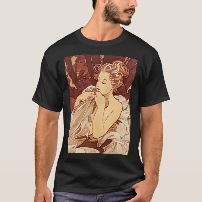 T-shirt Alphonse Mucha (1860 1939) (Devant)
