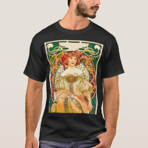 T-shirt Alphonse Mucha Art Nouveau Daydream