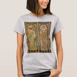 T-shirt Alphonse Mucha - Art Nouveau Master