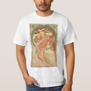 T-shirt Alphonse Mucha - Danse