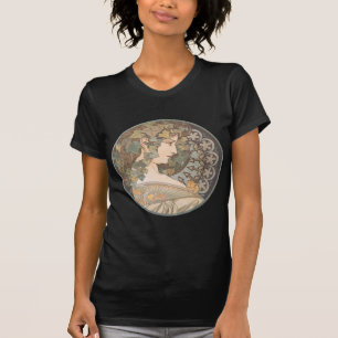 T-shirt Alphonse Mucha - Erin