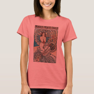 T-shirt Alphonse Mucha Monaco Monte Carlo