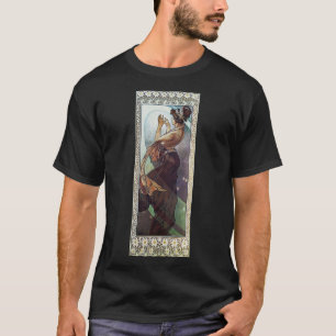T-shirt Alphonse Mucha Pole Star