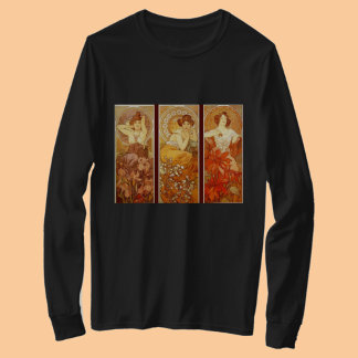 T-shirt Alphonse Mucha Precious Stones