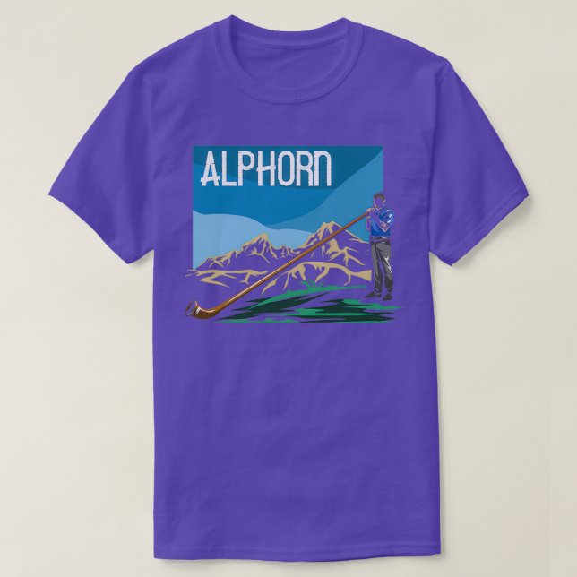 T-shirt Alphorn (Design devant)