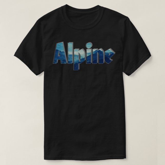 T-shirt Alpin (Design devant)