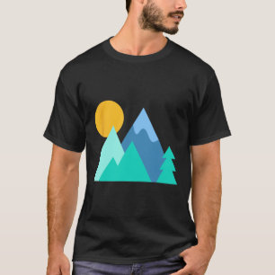 T-shirt Alpinisme Alpin Ne m'oubliez pas Ski Montagne Flux