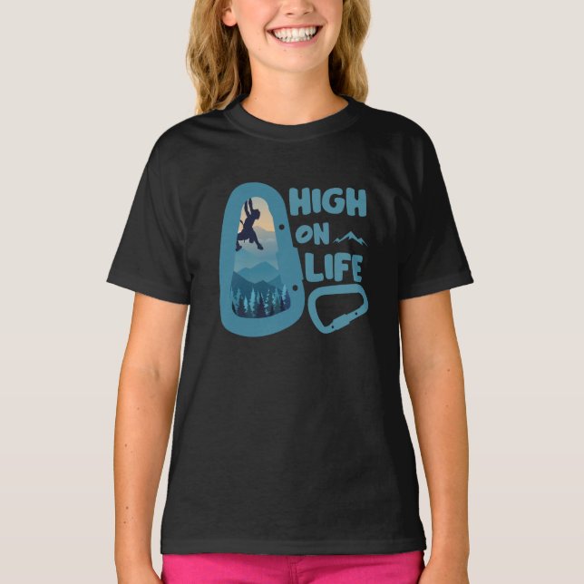 T-shirt Alpinisme Escalade (Devant)