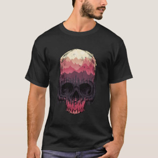 T-shirt Alpinistes randonnées Alpes de randonnée Skeleton 