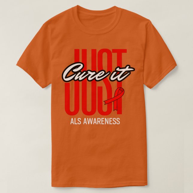 T-shirt Als awareness (Design devant)