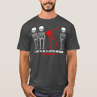 T-shirt ALS Conscience Il Est Ok D'Être Un Peu Différent D