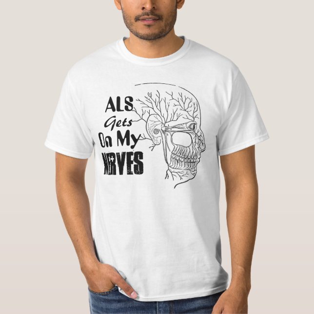 T-shirt ALS Personnalisez le Tee - shirt (Devant)