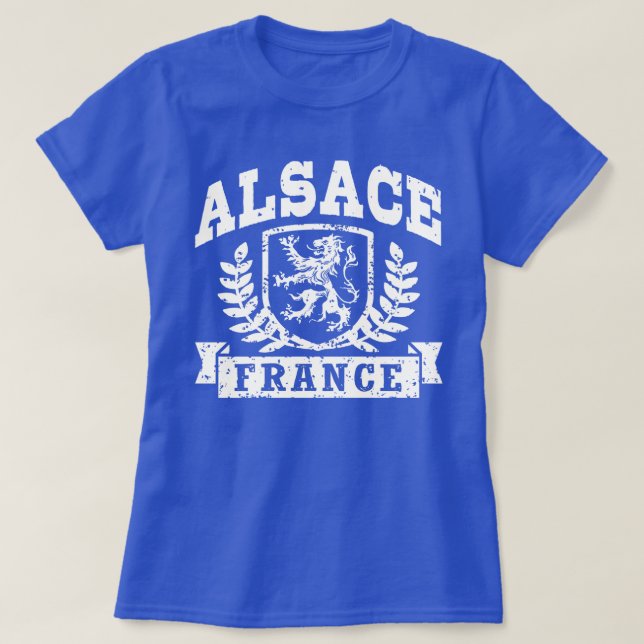 T-shirt Alsace France (Design devant)