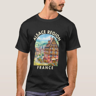 T-shirt Alsace Nature Explorez Alsace Voyage Alsace Région