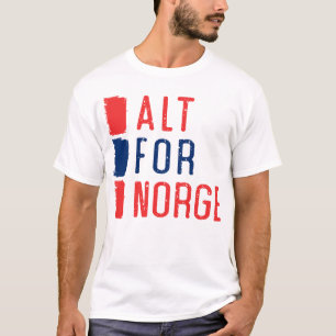 T-shirt Alt pour le tee - shirt norvégien de devise de