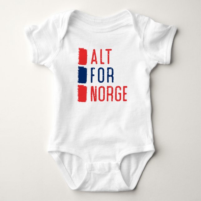 T-shirt Alt pour le tee - shirt norvégien de devise de (Devant)
