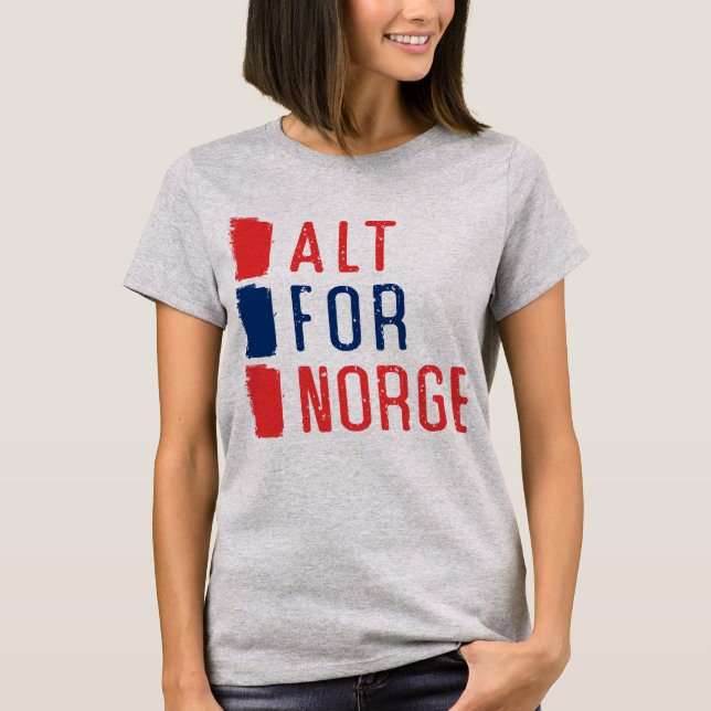 T-shirt Alt Pour Norge Norwegian (Devant)