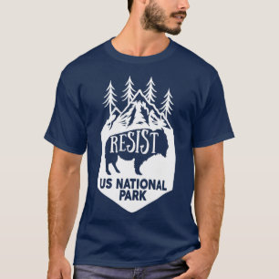 T-shirt ALT US National Park Resist Service