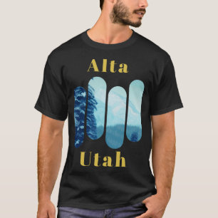 T-shirt Alta Ski Utah 3