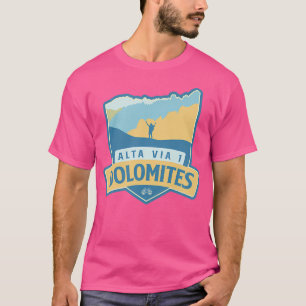 T-shirt Alta Via 1 - Dolomites Hhenweg 1