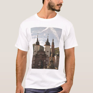 T-shirt Alte Brucke dans la vieille ville, Heidelberg, All