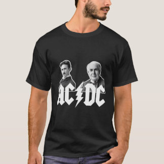 T-shirt Alternatif Vs Direct Current Nikola Vs Edison
