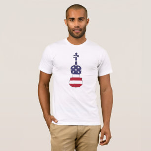 T-shirt Alto "drapeau américain "