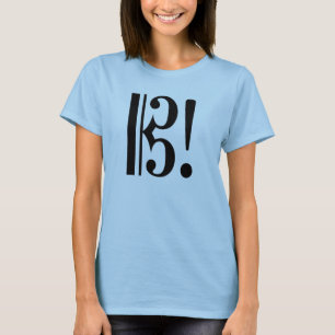 T-shirt AltoClefExclaimBlk