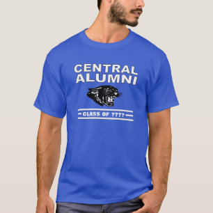 T-shirt Alumine centrale Bleu royal profond