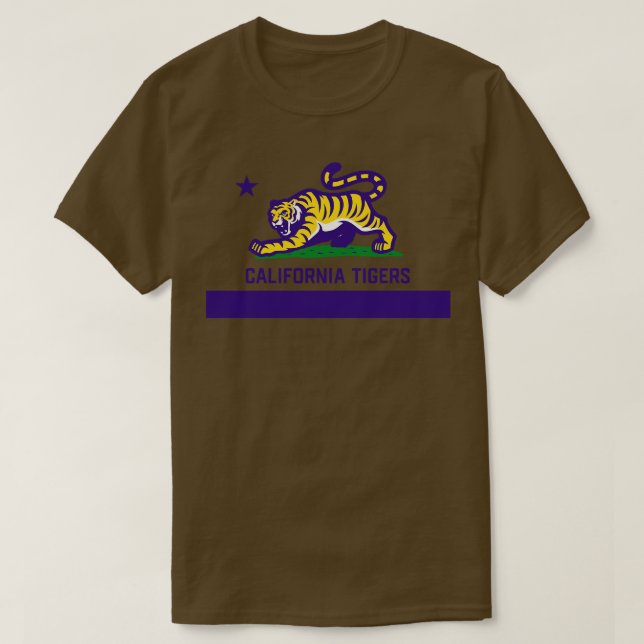 T-shirt Alumni de Californie Tigers Geaux Tigahs (Design devant)