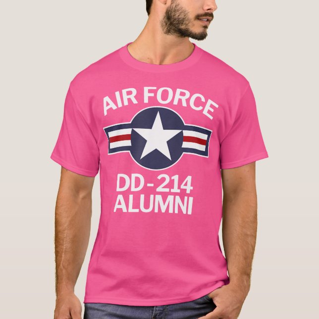 T-shirt Alumni De La Force Aérienne Dd-214 Dd214 (Devant)