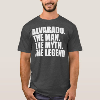 T-shirt Alvarado Alvarado Nom de famille Alvarado nom de f