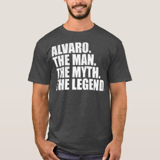 T-shirt Alvaro Alvaro Nom Alvaro prénom