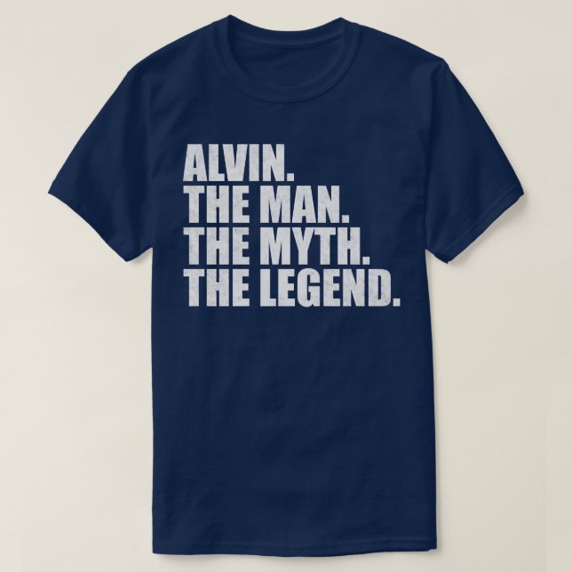 T-shirt AlvinAlvin Nom Alvin prénom (Design devant)