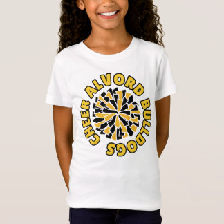 T-Shirt Alvord Bulldogs Cheer Tee