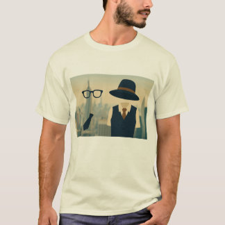 T-shirt Alvy & Annie - Silhouette Skyline NYC minimaliste