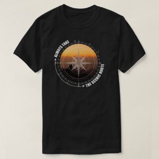 T-shirt Always Take The Scenic Route Hiking Lovers 