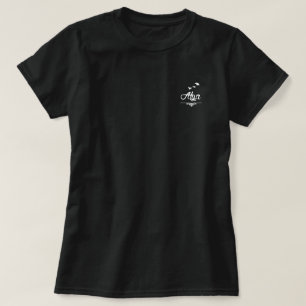 T-shirt Alya Regular Editon Black Female Fit