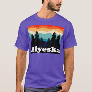 T-shirt Alyeska Alaska Retro