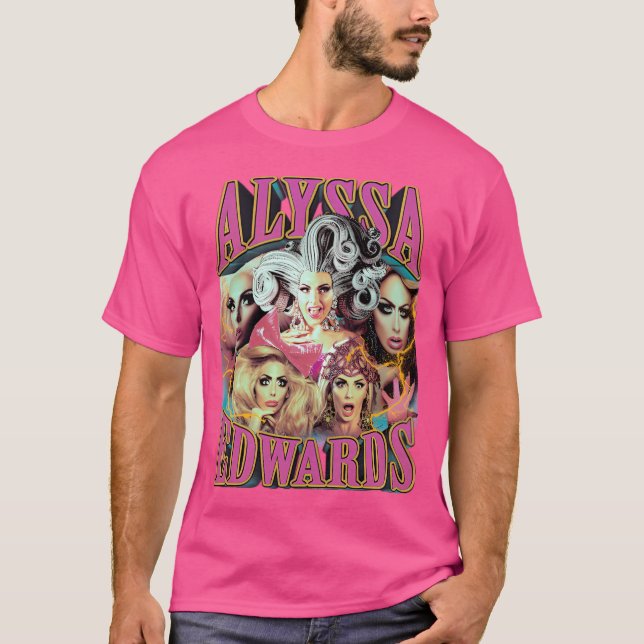 T-shirt Alyssa Edwards Retro Bootleg Retro Bootleg (Devant)