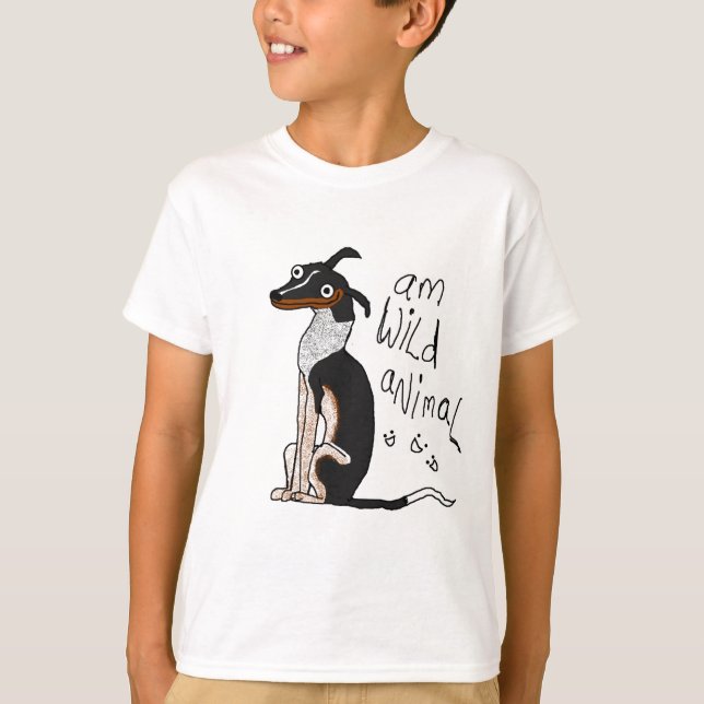 T-shirt Am Wild Animal (Devant)