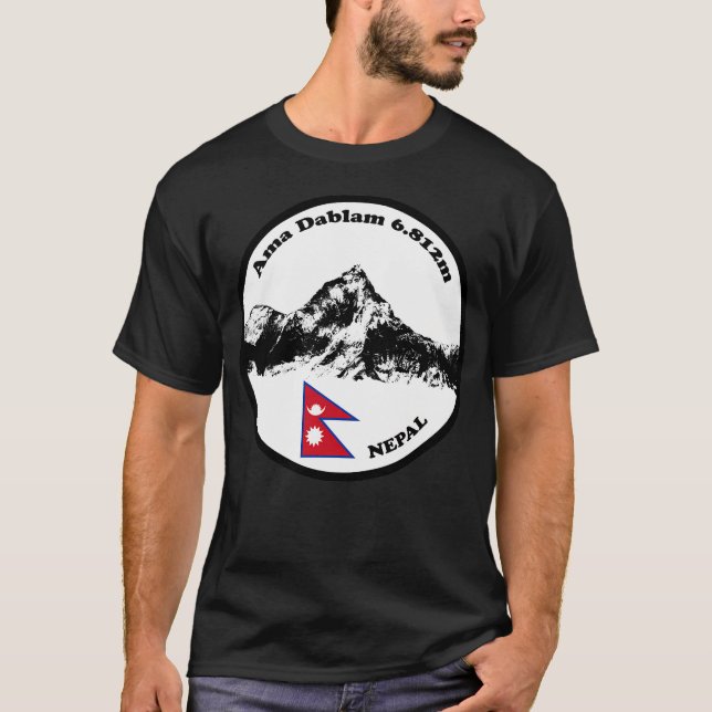 T-shirt Ama Dablam (Grand Logo) (Devant)