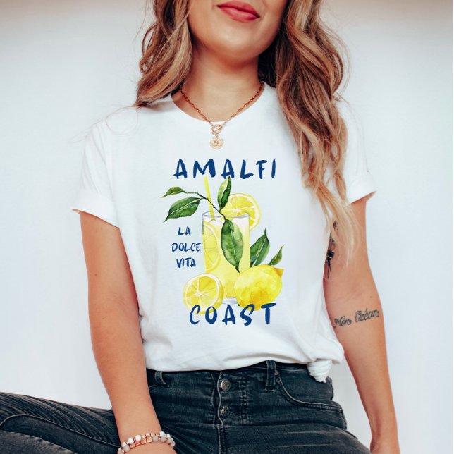 T-shirt Amalfi Coast Lemonade – La Dolce Vita Summer Italy (Créateur téléchargé)
